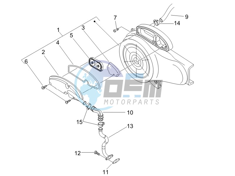 Secondary air box