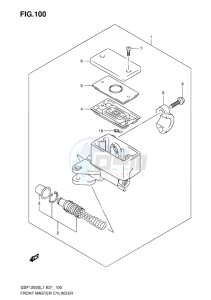 GSF-1250S BANDIT EU drawing FRONT MASTER CYLINDER