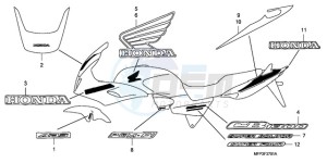 CB1300SA9 SI / ABS BCT MME TWO TY2 drawing MARK (CB1300S/CB1300SA)