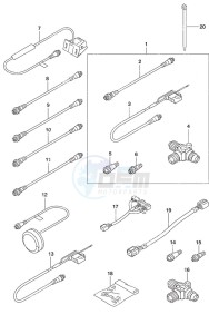 DF 150AS drawing Multi Function Gauge (2)