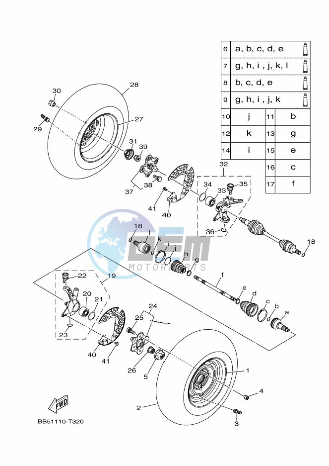 FRONT WHEEL