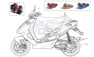 SR 50 Air 1997-2001 drawing Acc. - Cyclistic components