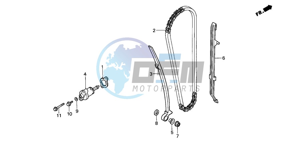 CAM CHAIN/TENSIONER