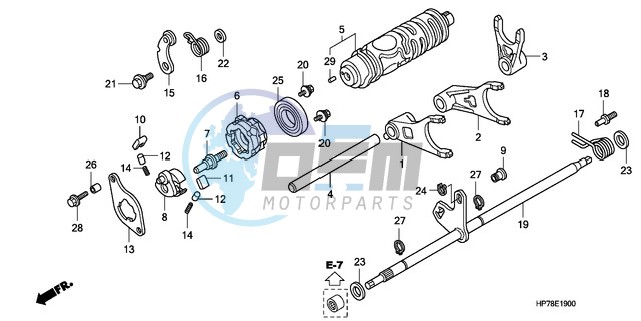 GEARSHIFT FORK