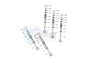 YZ F 250 drawing VALVES