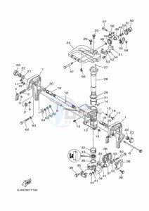 E40GMH drawing FRONT-FAIRING-BRACKET