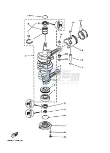 70TLR-2010 drawing CRANKSHAFT--PISTON