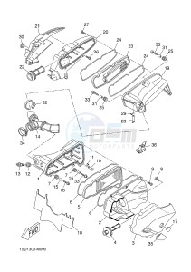 YP400RA X-MAX 400 ABS X-MAX (1SDA 1SDA 1SDA 1SDA) drawing INTAKE 2