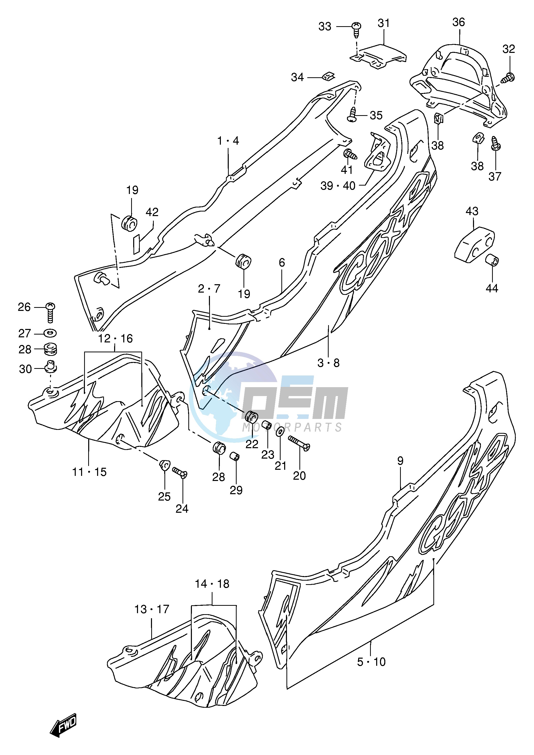 FRAME COVER (MODEL P)