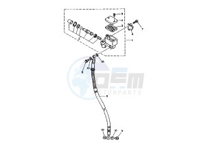 XC FLY ONE R 150 drawing FRONT MASTER CYLINDER