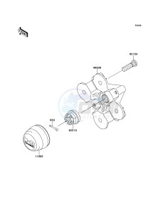 KVF650_4X4 KVF650FDF EU GB drawing Front Hub