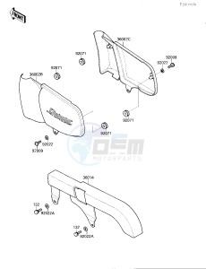 EL 250 B [ELIMINATOR[ (B2-B3) [ELIMINATOR drawing SIDE COVERS_CHAIN COVER