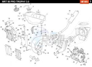 MRT-50-SM-ED-ESP-PRO-TROPHY-3-0-BLANCA-EURO4-TROPHY-3-0-BLANCA-EURO-4 drawing TANK-EXHAUST-RADIATOR