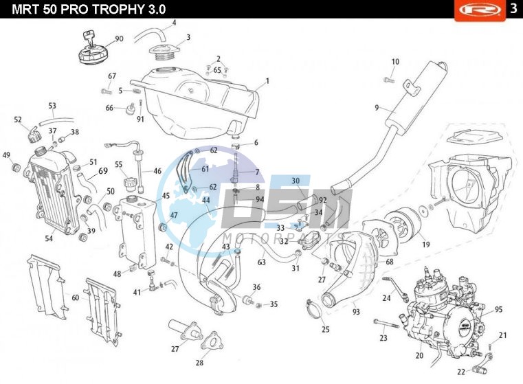 TANK-EXHAUST-RADIATOR