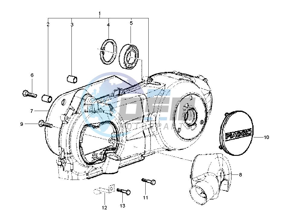 Clutch cover