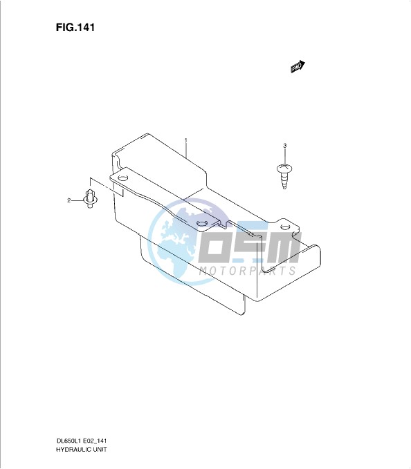 HYDRAULIC UNIT (DL650L1 E2)