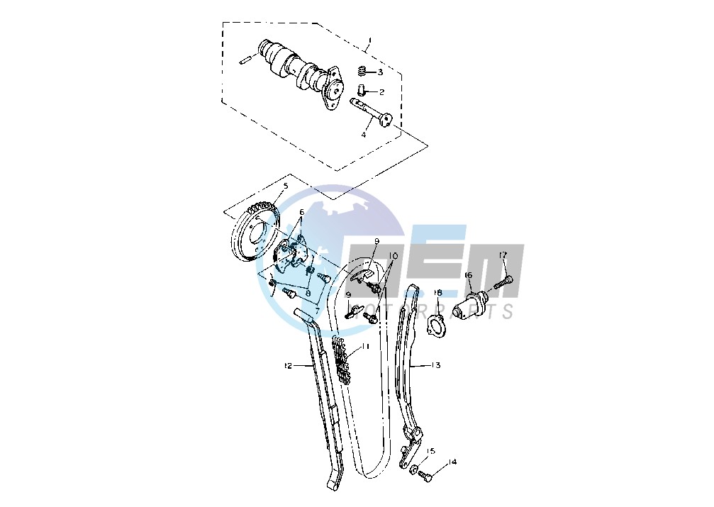 CAMSHAFT -CHAIN