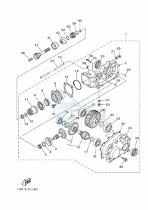 YFM700FWAD (BFEB) drawing DRIVE SHAFT