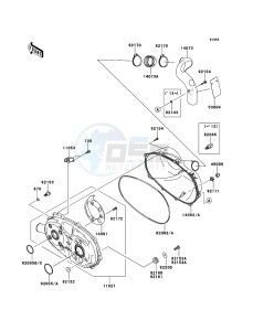 MULE_610_4X4 KAF400AFF EU drawing Converter Cover