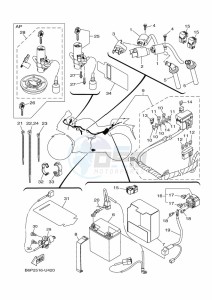 YZF320-A YZF-R3 (B7P1) drawing ELECTRICAL 1