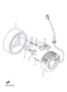 XJ6N 600 XJ6-N (NAKED) (20SK) drawing GENERATOR