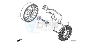 CB600FAA E / ABS MKH drawing GENERATOR