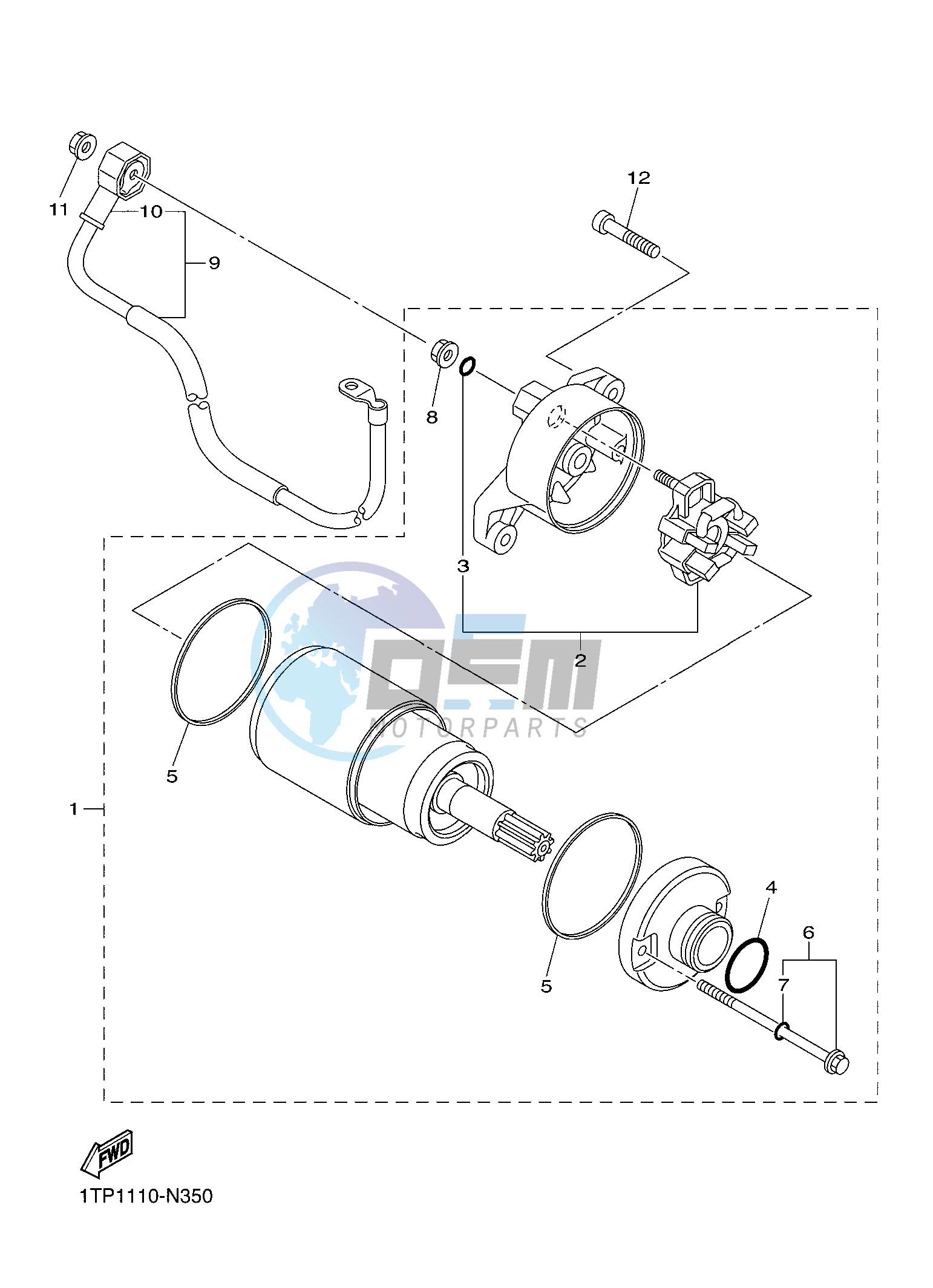 STARTING MOTOR