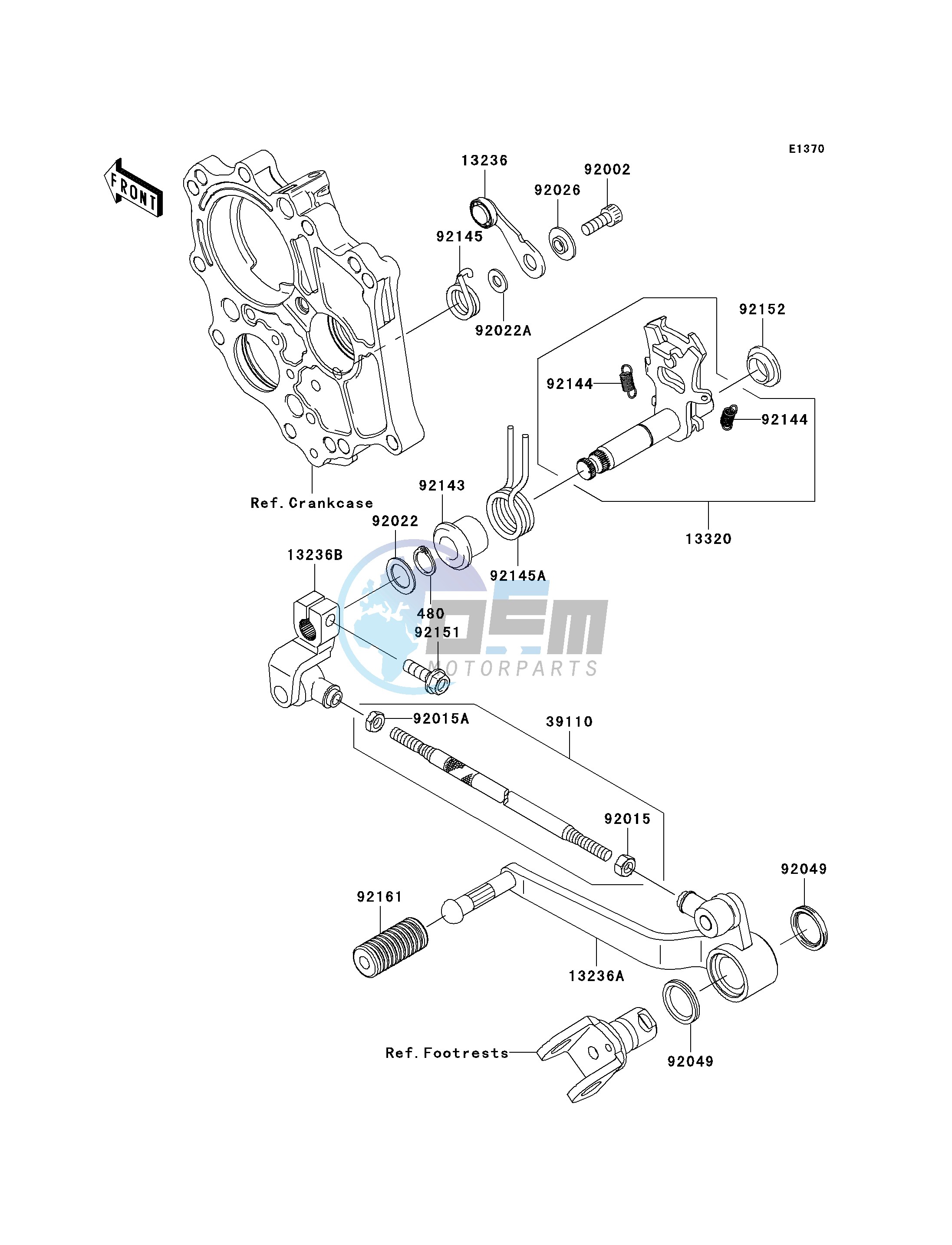 GEAR CHANGE MECHANISM