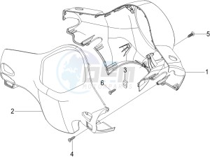 LX 150 4T ie Touring drawing Handlebars coverages