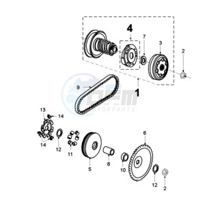 FOX NPRO BN drawing CLUTCH