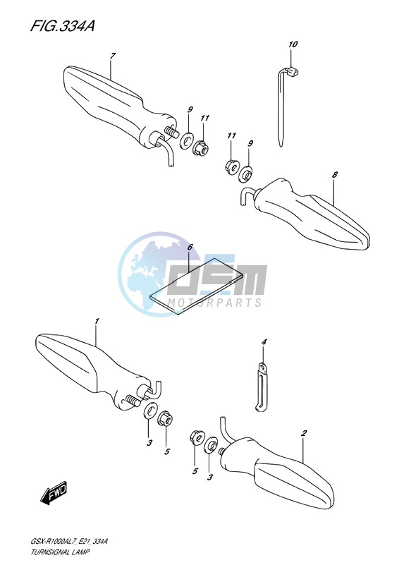 TURNSIGNAL LAMP