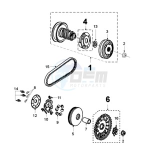 VIVA RGA drawing CLUTCH