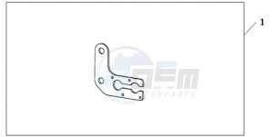 NT700VAA UK - (E / ABS MKH) drawing BRACKET DOUBLE SW