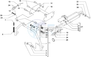 X9 500 drawing Electrohydraulic stand