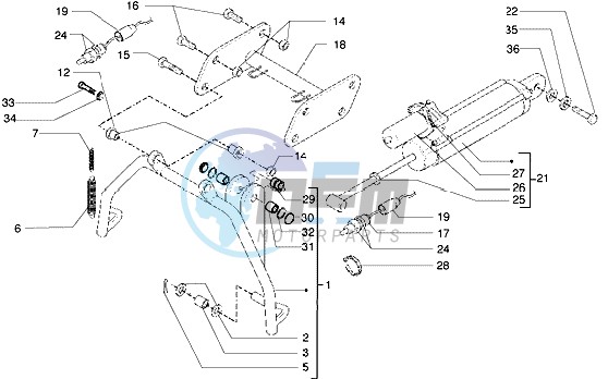 Electrohydraulic stand