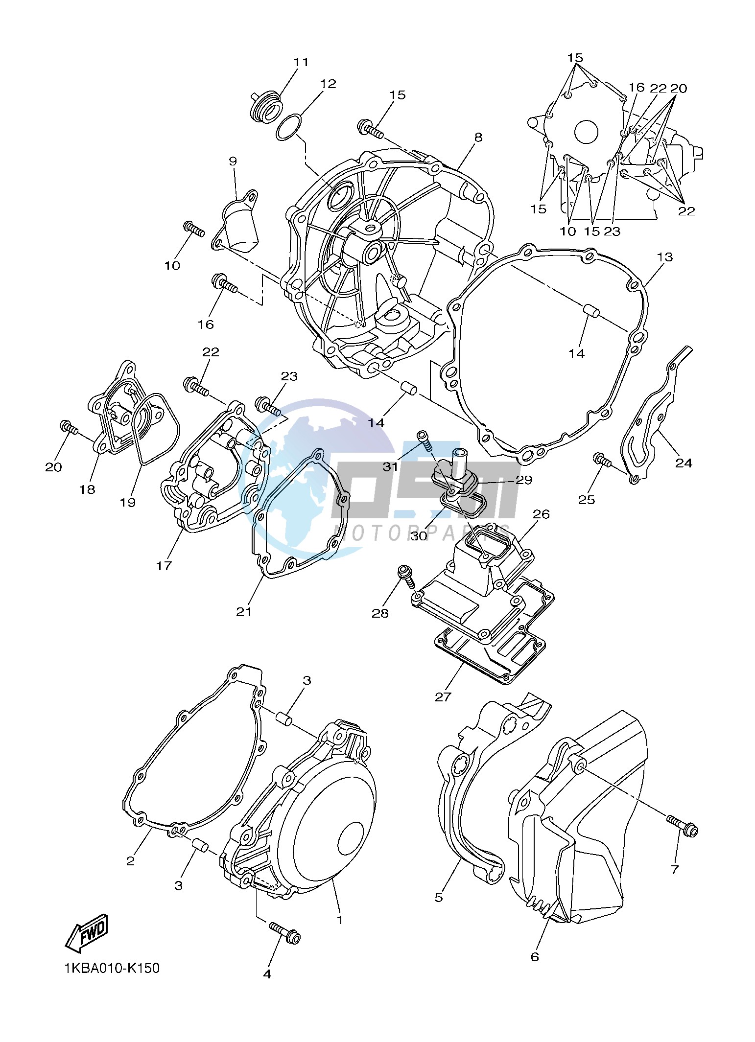 CRANKCASE COVER 1