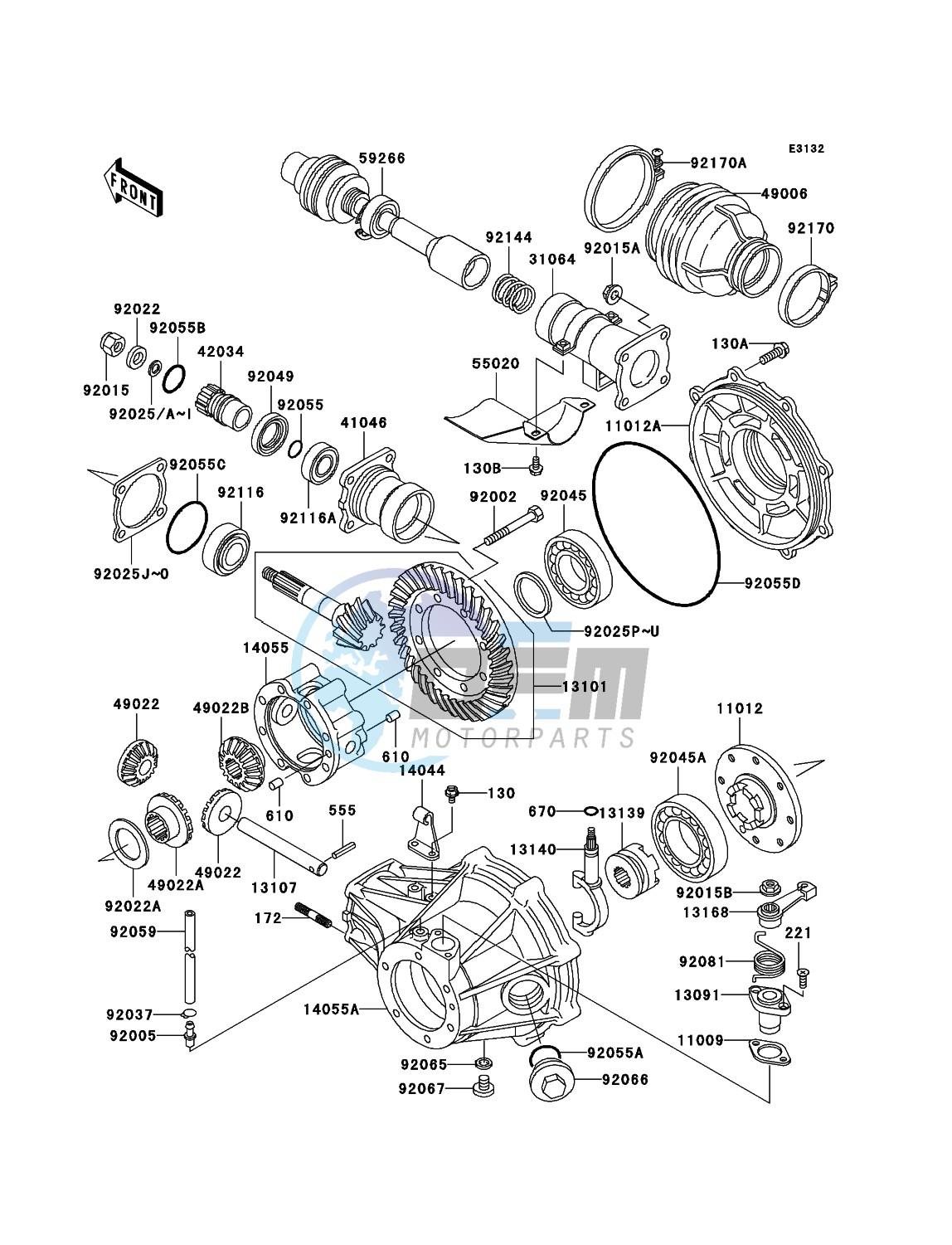 Drive Shaft/Final Gear