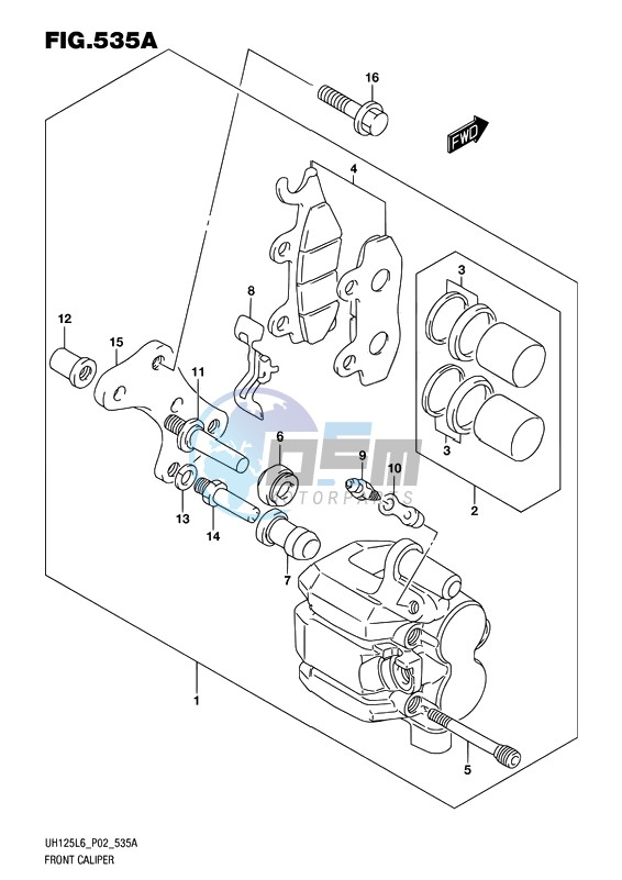 FRONT CALIPER