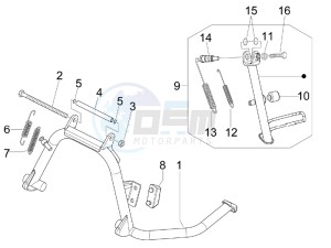 LX 150 4T ie Touring drawing Stand