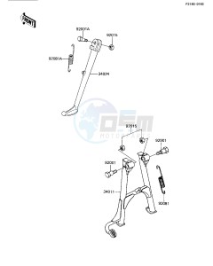 ZN 1100 B [LTD SHAFT] (B1-B2) [LTD SHAFT] drawing STANDS