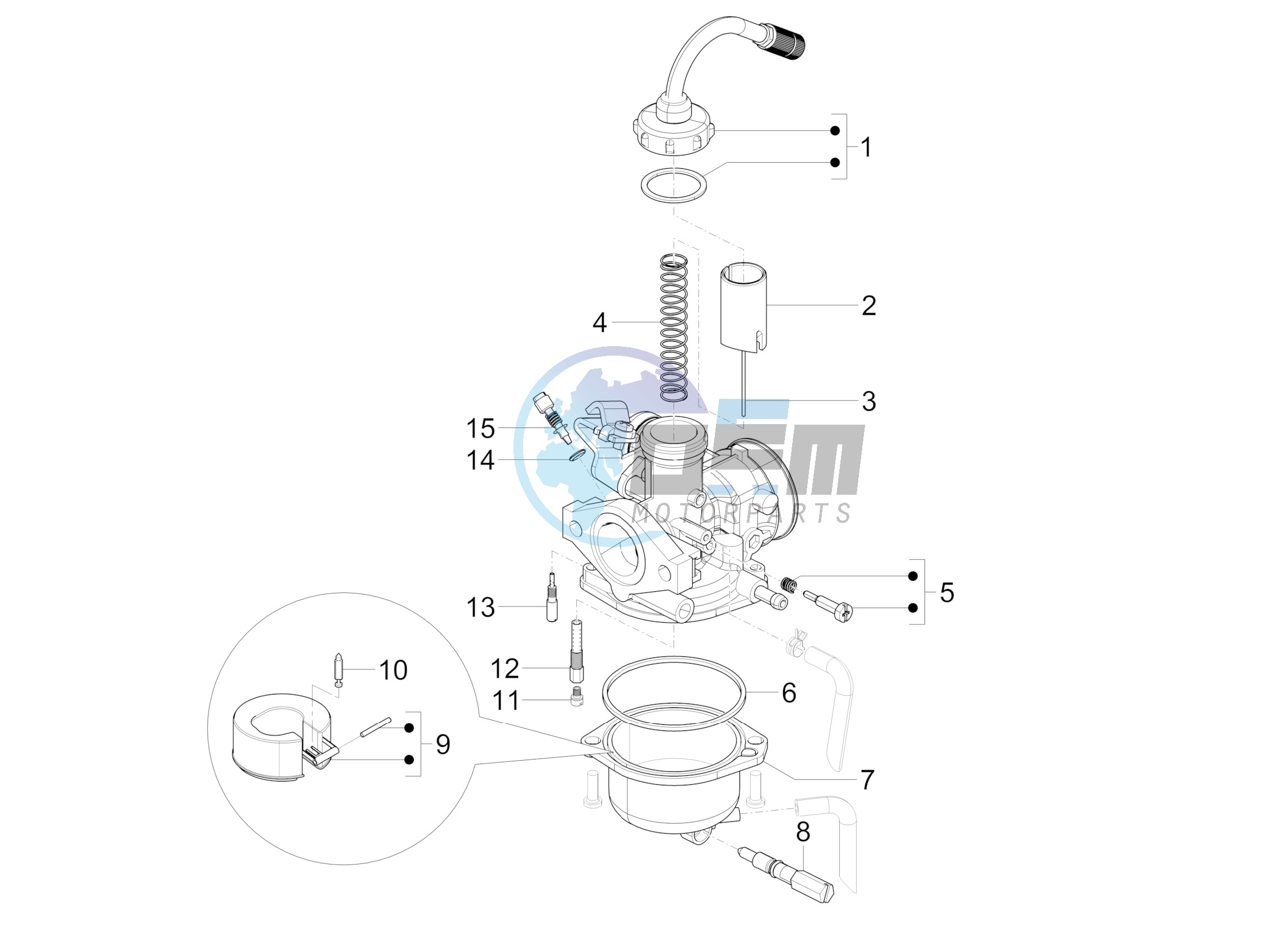 Carburetor's components