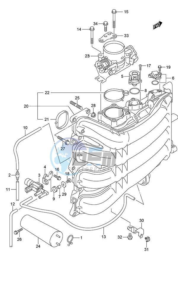 Intake Manifold/Throttle Body