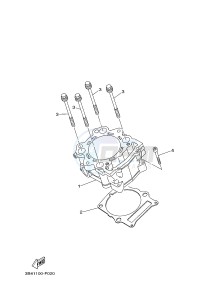 YFM700FWAD YFM7FGPSEB GRIZZLY 700 EPS SPECIAL EDITION (1HPB) drawing CYLINDER