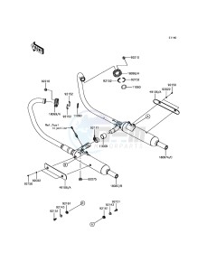 W800 EJ800AGS GB XX (EU ME A(FRICA) drawing Muffler(s)