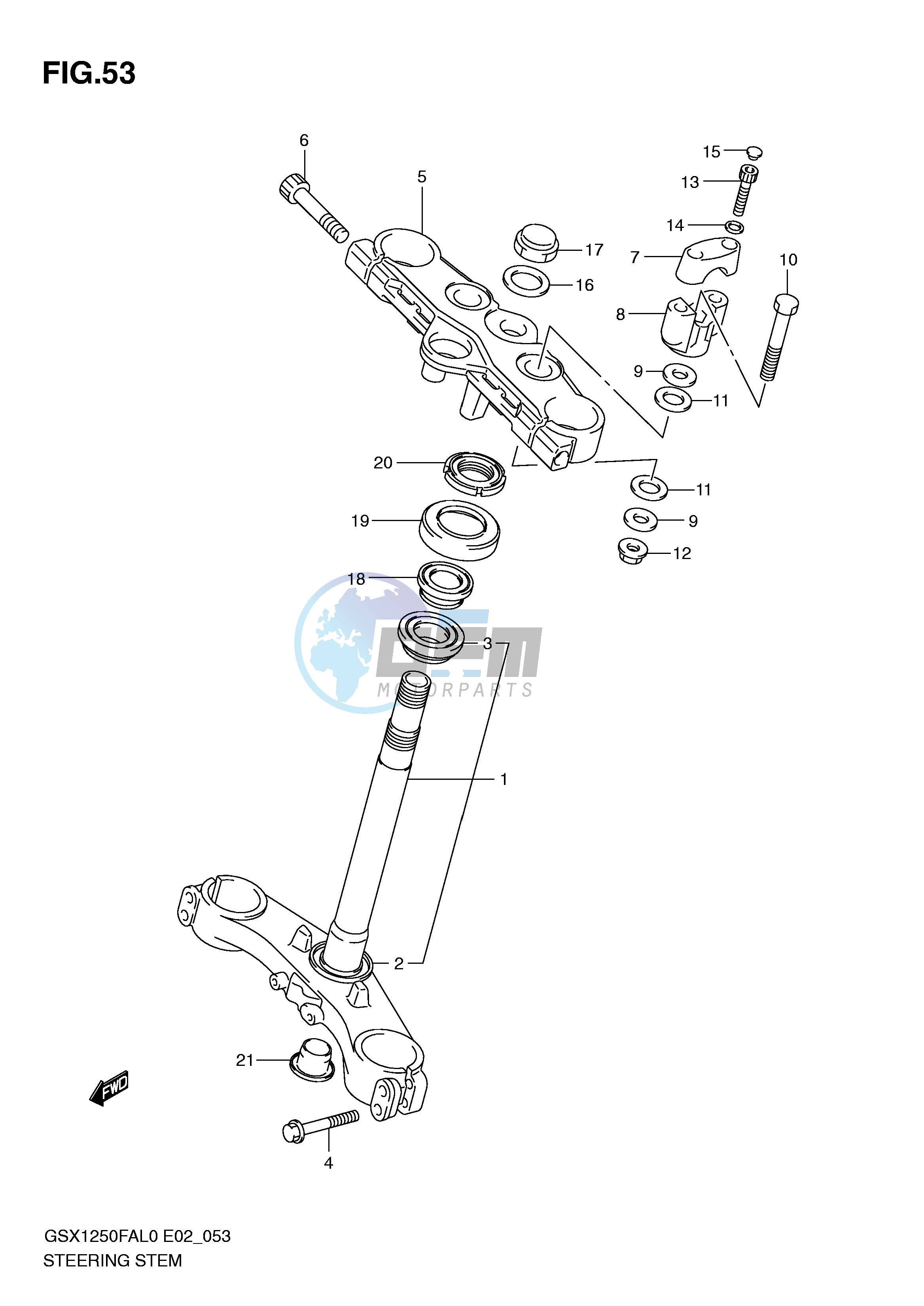 STEERING STEM