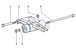 Zip 50 SP drawing Swinging arm