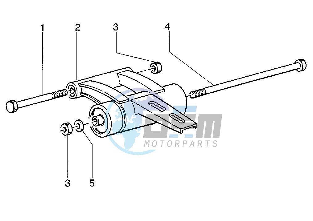 Swinging arm