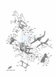 XP560D TMAX TECH MAX (BBW1) drawing FRONT WHEEL