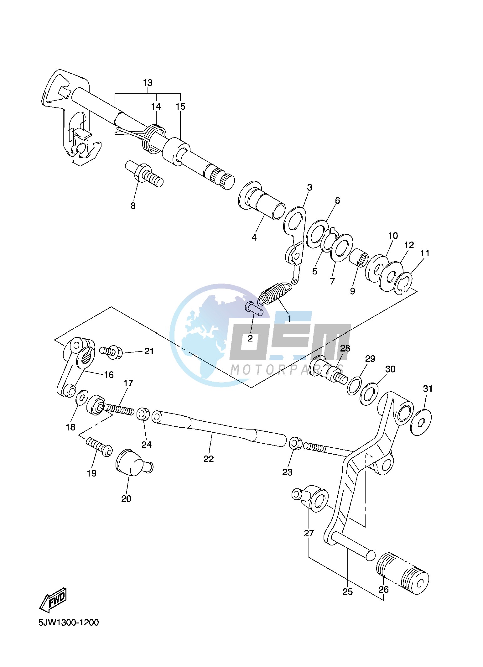 SHIFT SHAFT