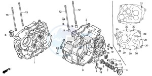 CLR125 CITY FLY drawing CRANKCASE